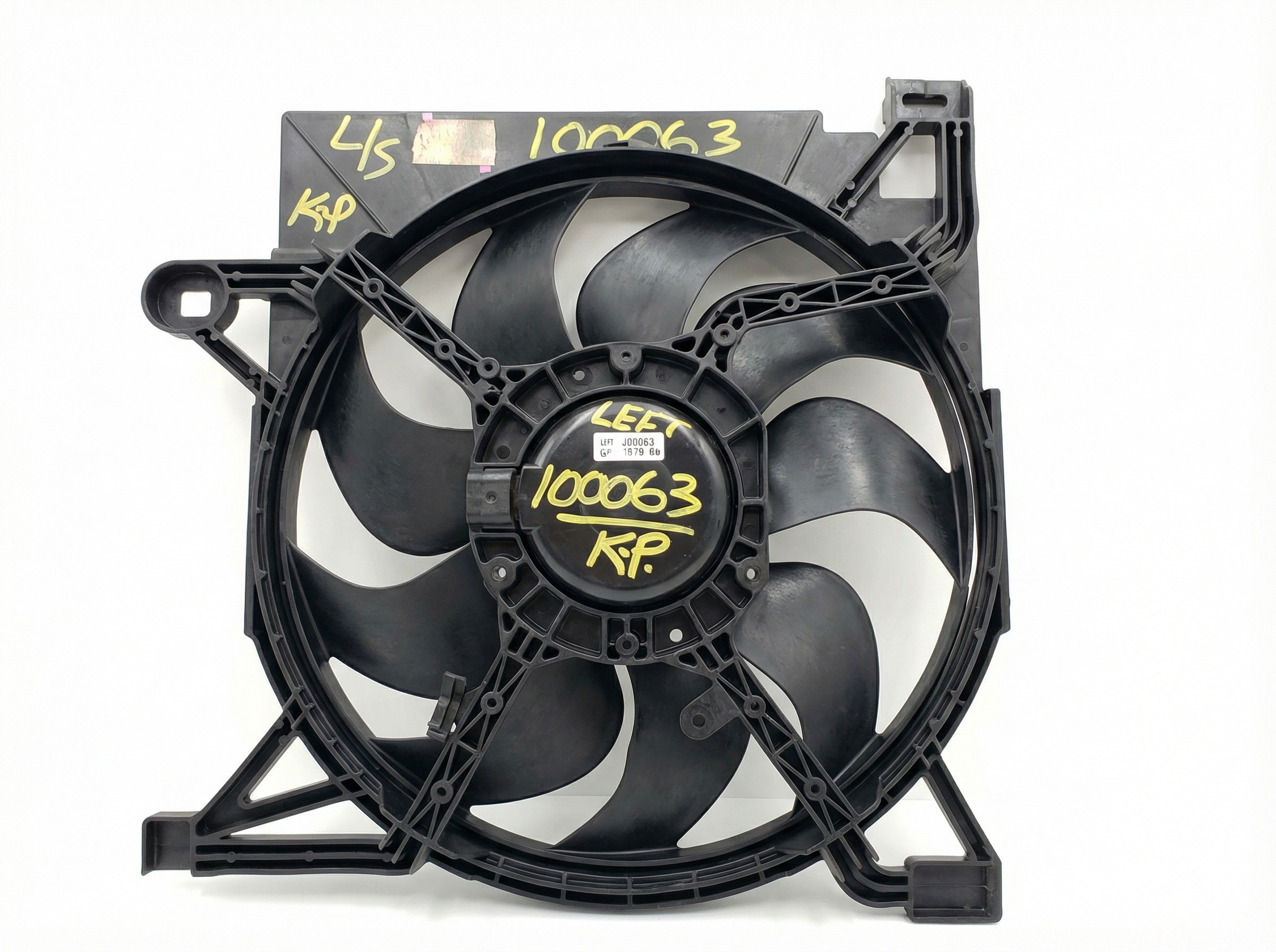 1996-1999 Oldsmobile Aurora Radiator and Condenser Fan Assembly - Left (Driver) (Used OEM)