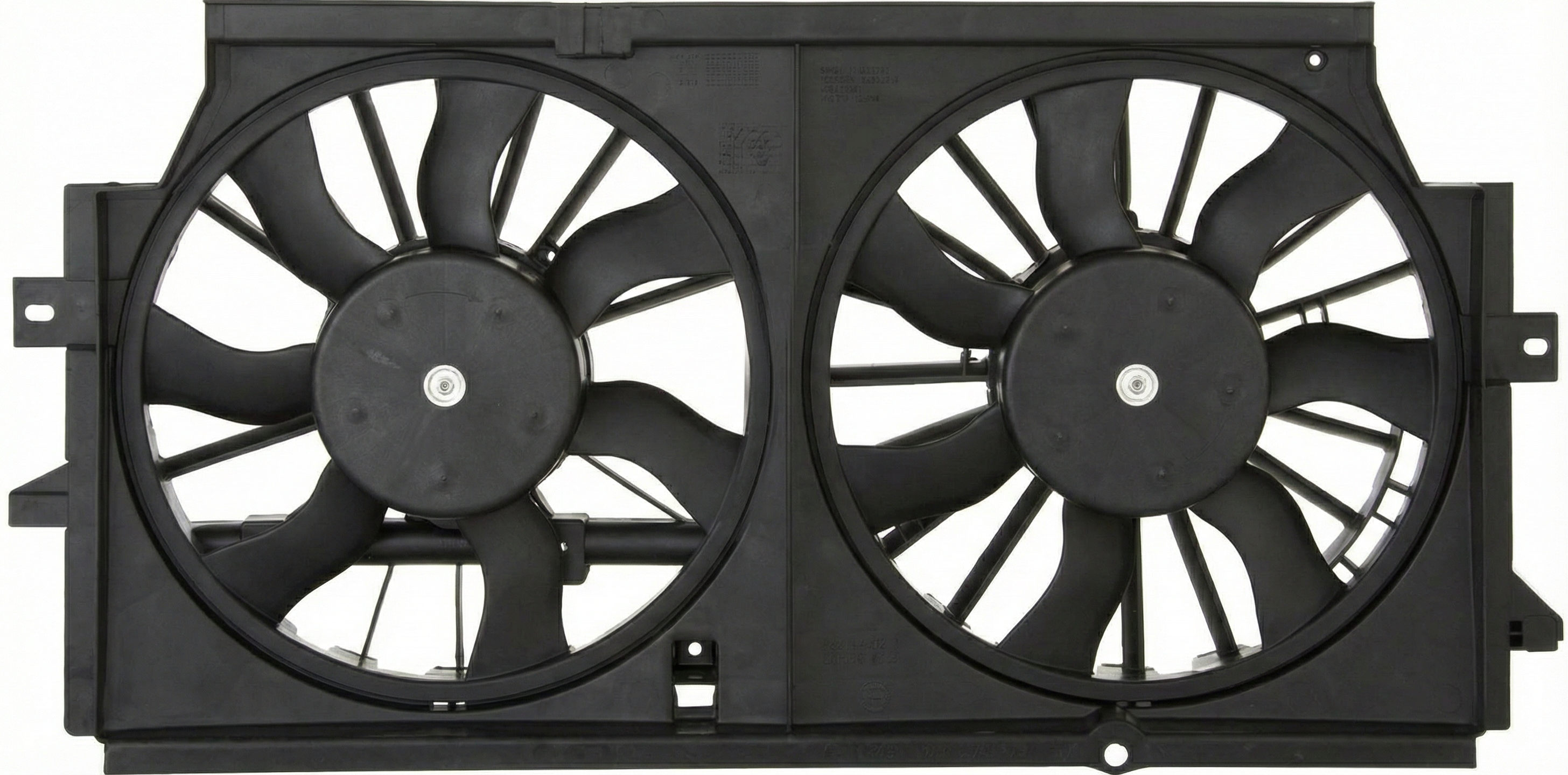 1999 Buick Century Radiator and A/C Condenser Fan Assembly (Used OEM)