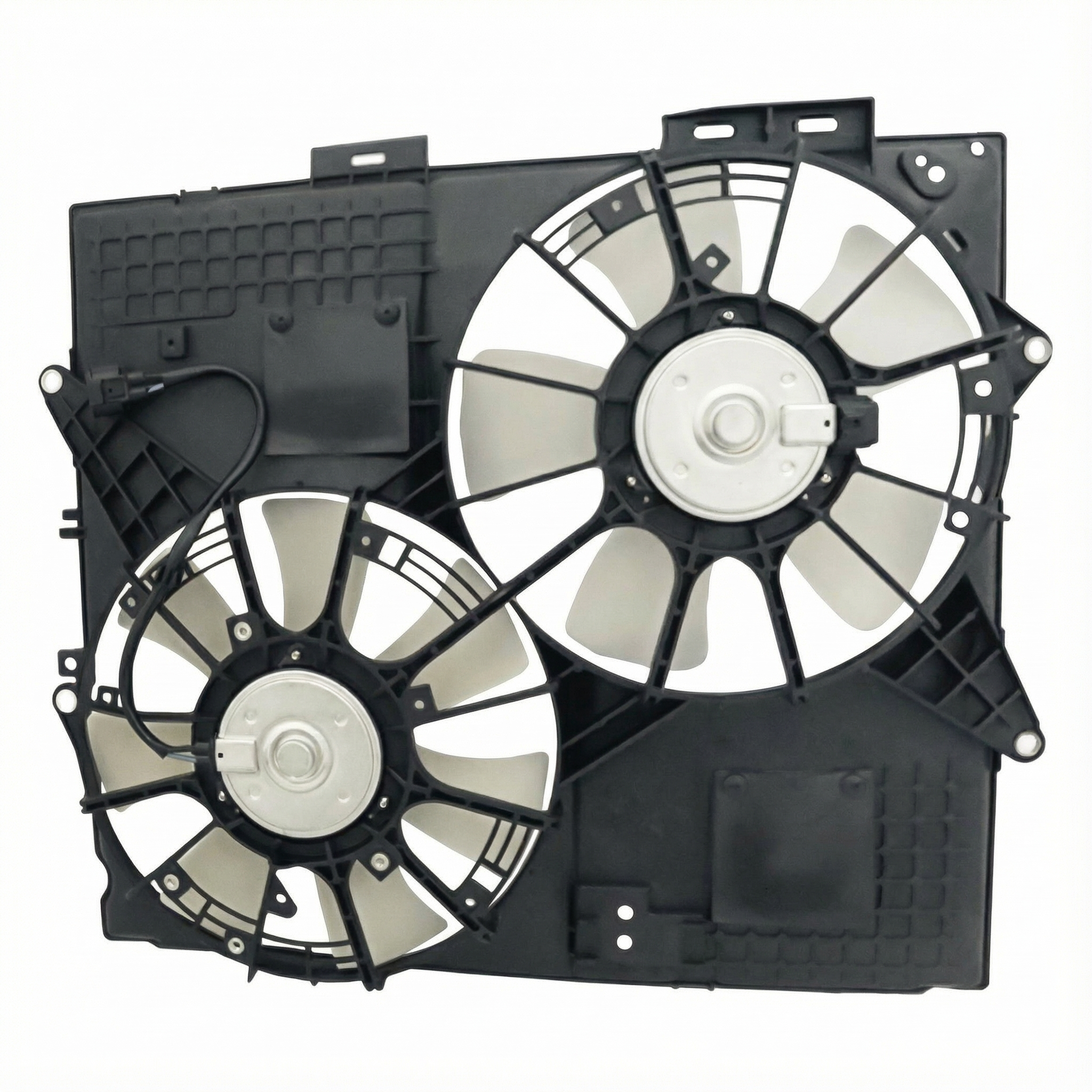 2005-2008 Cadillac STS Dual A/C Condenser Fan Motor Assembly (Used OEM)