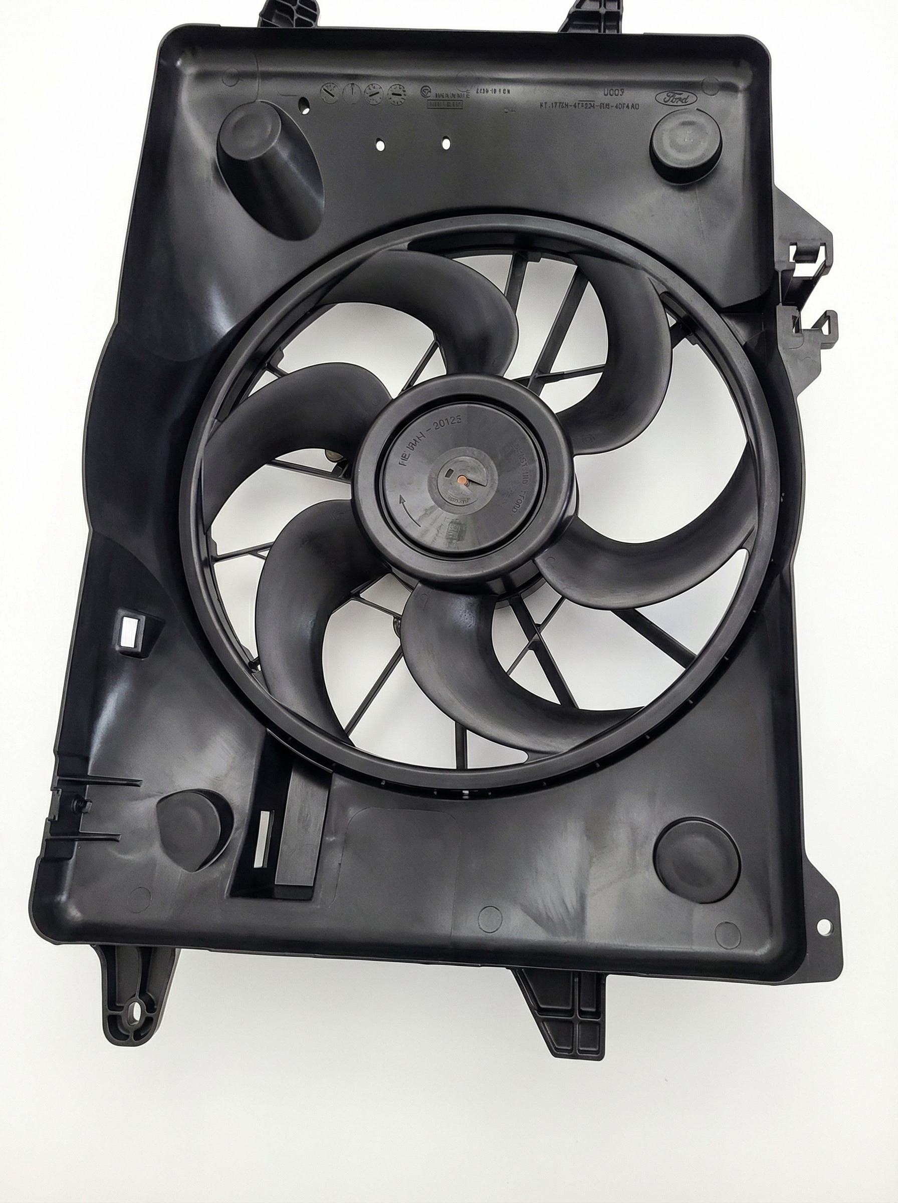 1998-2000 Lincoln Town Car Radiator and A/C Condenser Fan Motor Assembly (Used OEM)