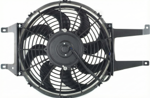 1992-1999 Chevrolet Suburban 2500 A/C Condenser Fan Motor Assembly (Used OEM)