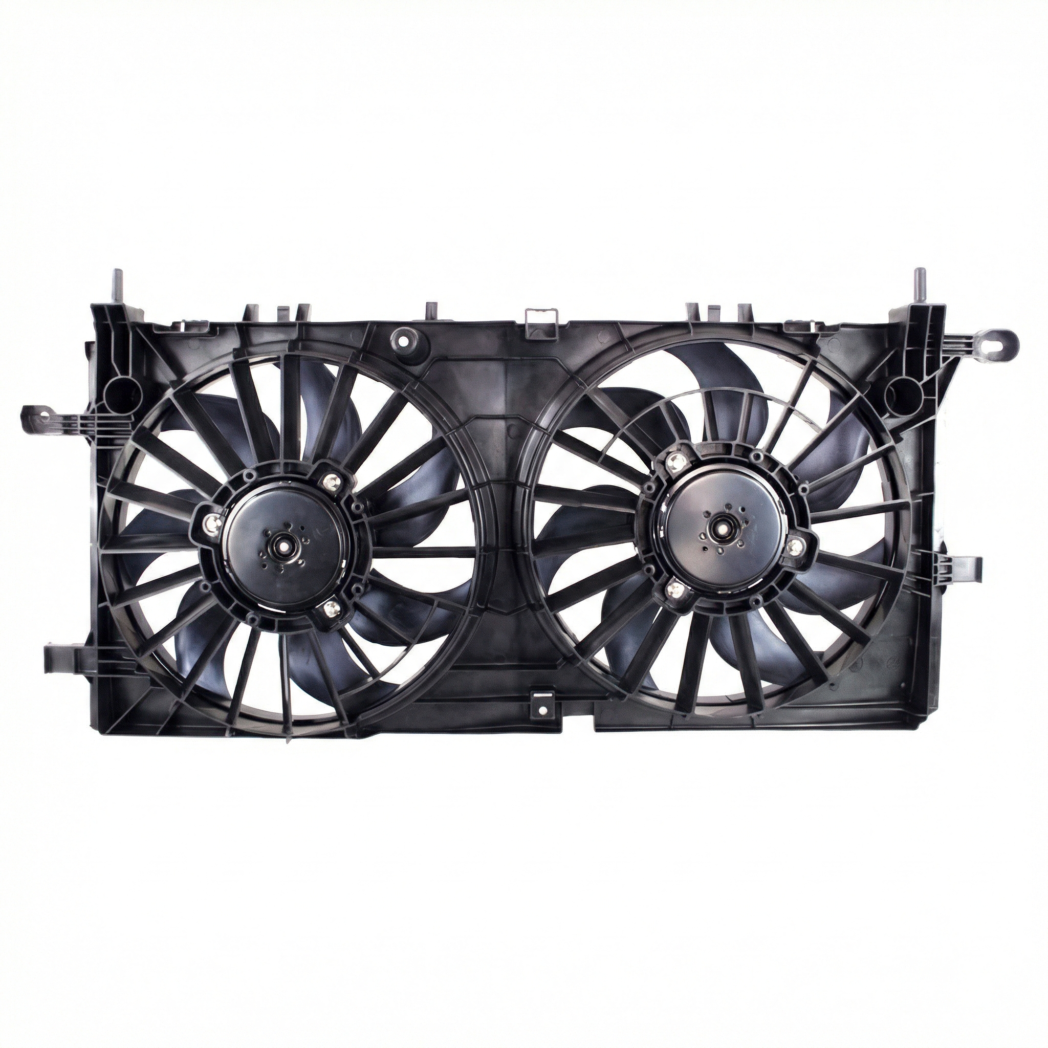 2006-2007 Saturn Relay Dual A/C Condenser Fan Motor Assembly (Used OEM)