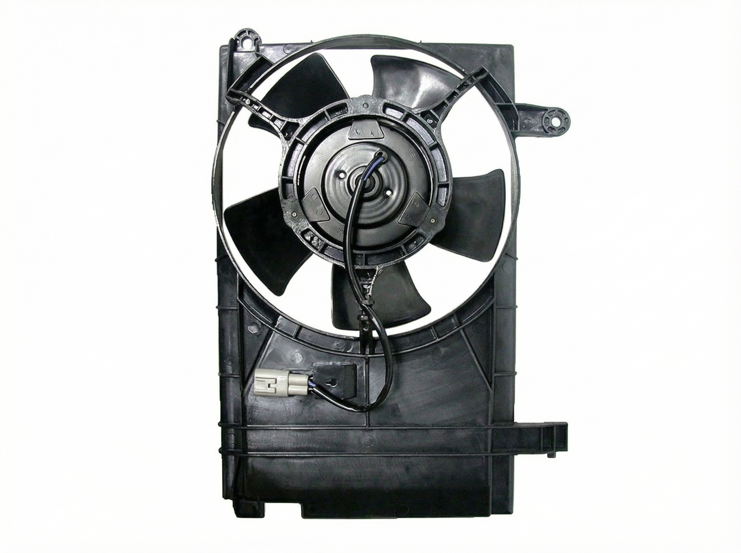2005-2008 Pontiac Wave Radiator and A/C Condenser Fan Motor Assembly (Used OEM)