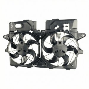 2005-2006 Mazda Tribute Radiator and A/C Condenser Fan Motor Assembly (Used OEM)