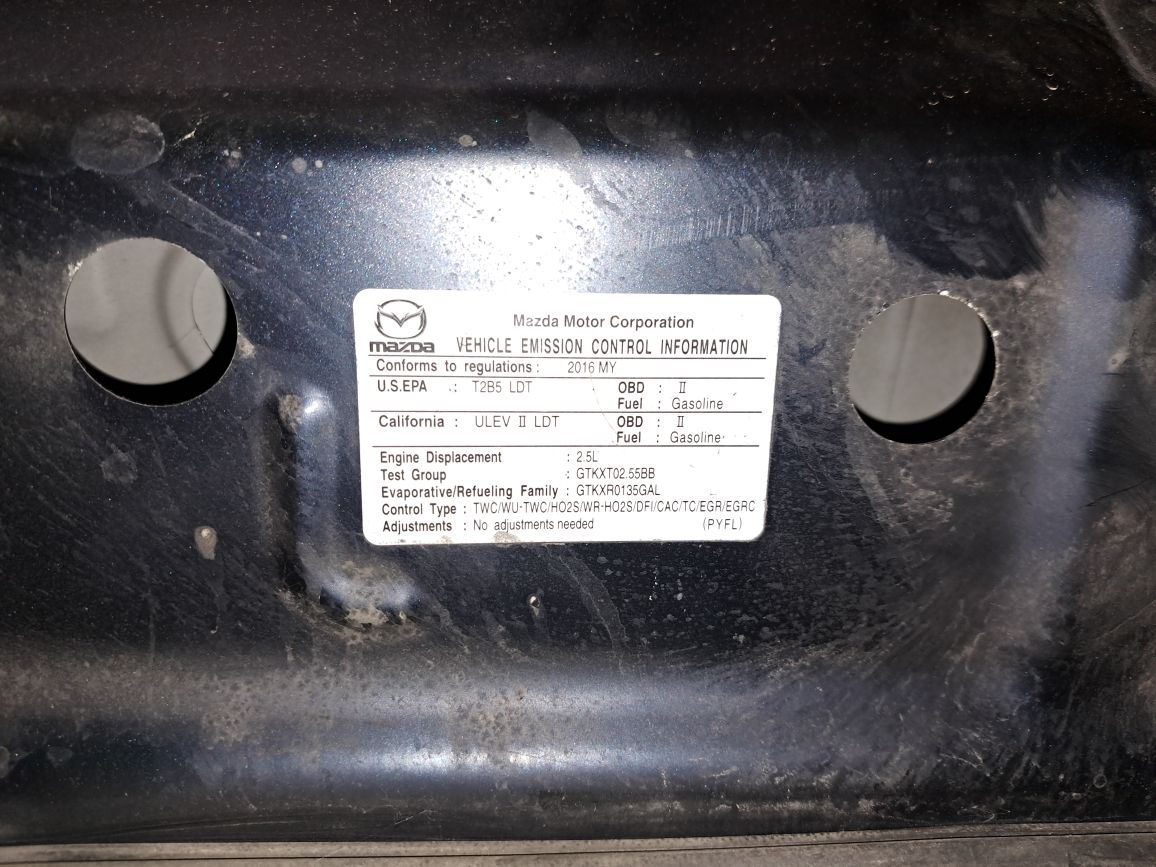 2016-2023 Mazda CX-9 Engine Coolant Reservoir Assembly (Used OEM)