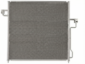1997-1999 Dodge Dakota A/C Condenser with Cooling Shroud (Used OEM)