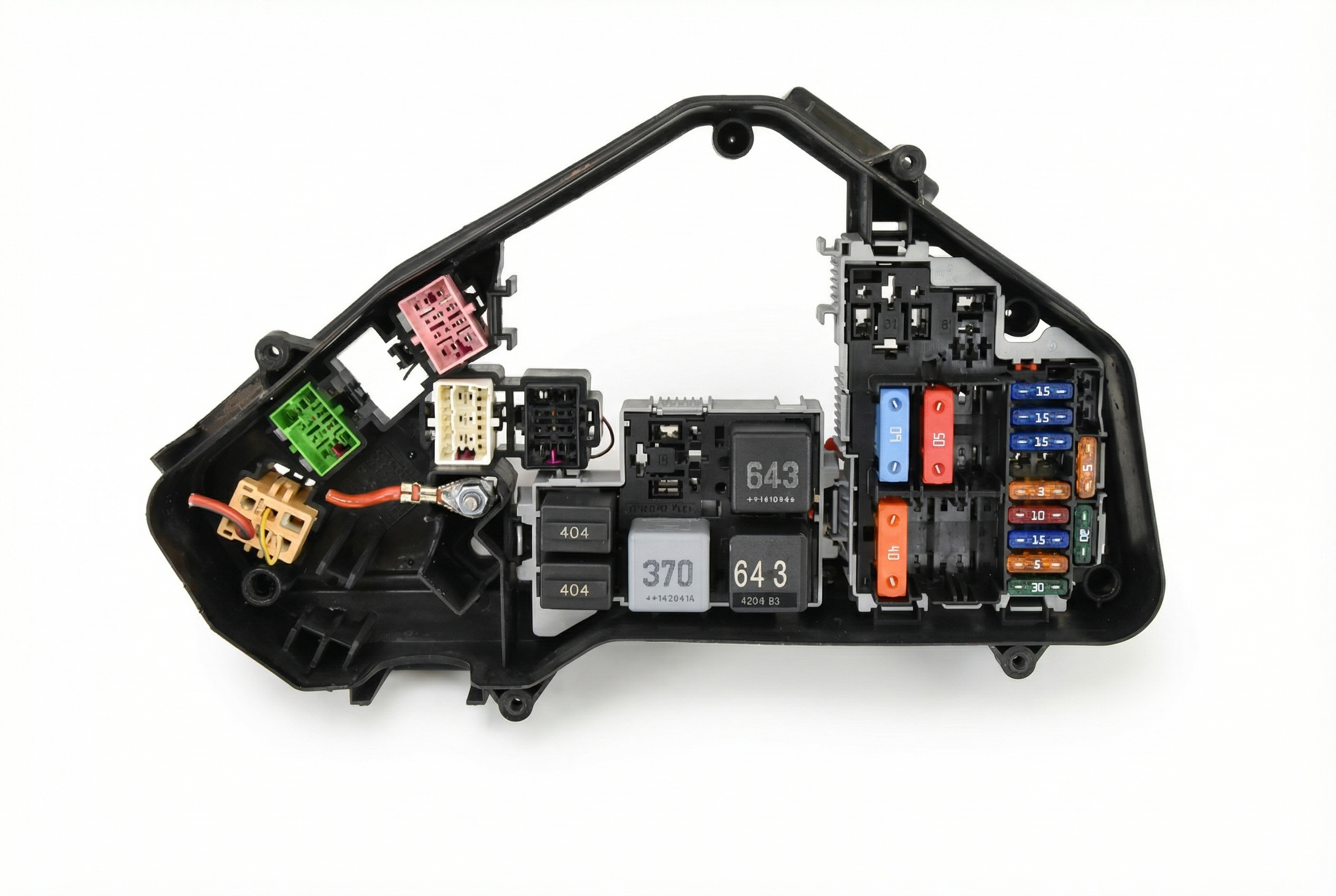 2007-2015 Audi Q7 Underhood Engine Compartment Fuse Box Assembly (Used OEM)
