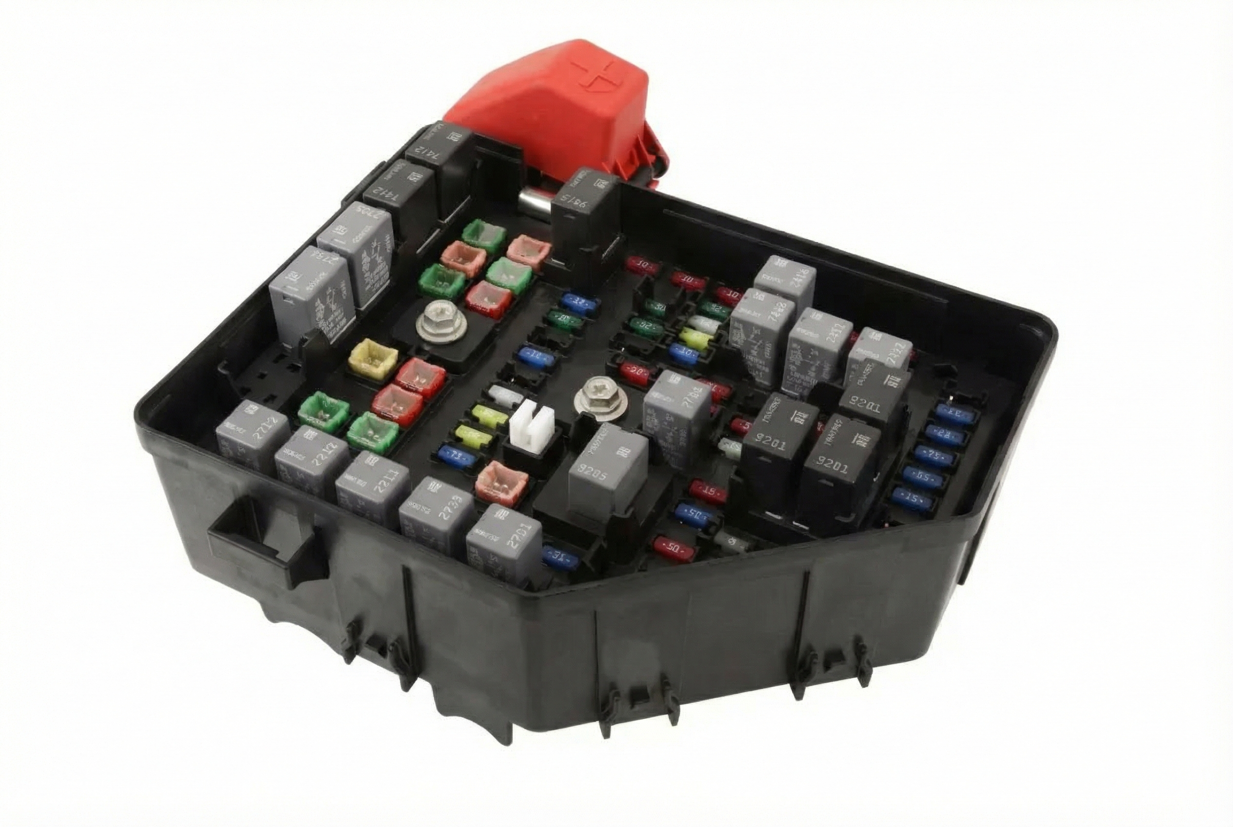 2007-2008 Saturn Outlook Engine Fuse Box for HID Headlamps without Towing Package (Used OEM)