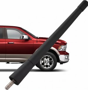 2011-2018 Ram 3500 Fender-Mounted Antenna Base and Cable (Used OEM)
