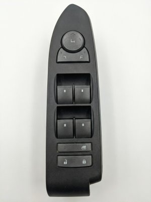 2009-2015 Cadillac CTS Master Power Window and Door Lock Switch with Seat Memory - Left (Driver) (Used OEM)