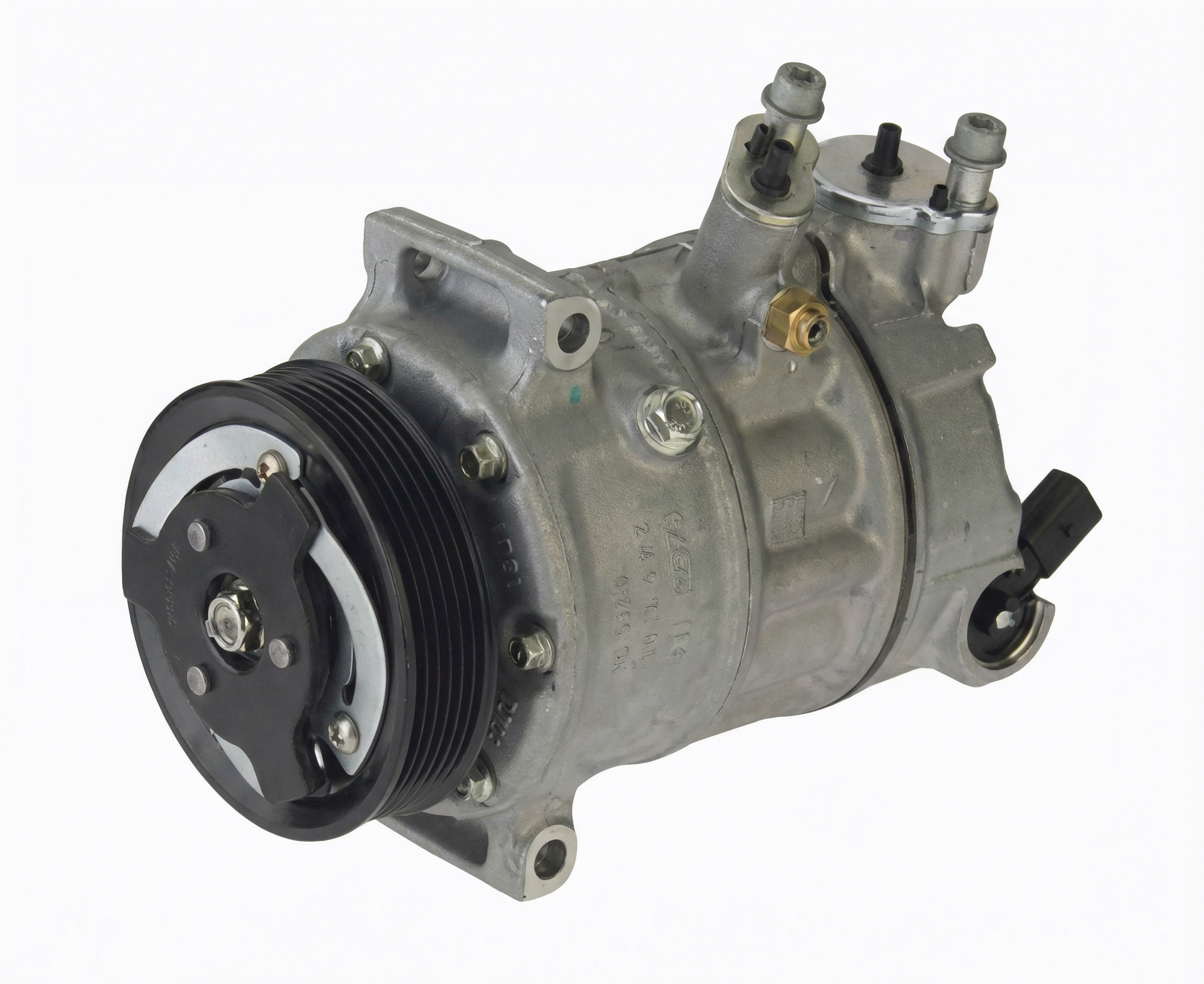 2016-2017 Kia Rio A/C Compressor with Rear Plug-In Control Valve (Used OEM)
