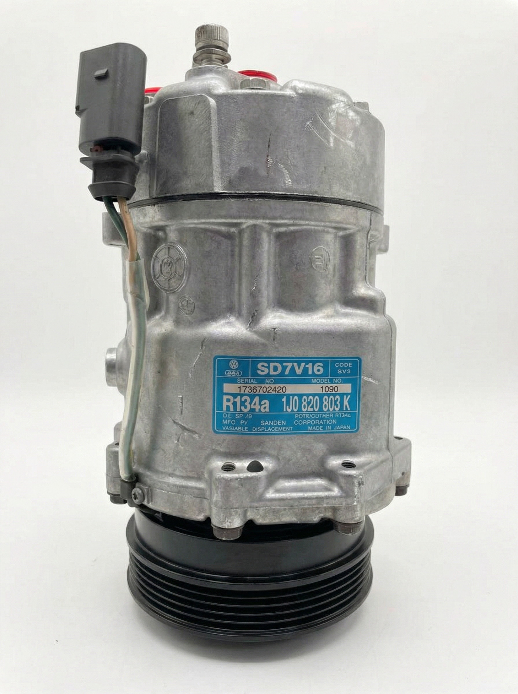 2000-2006 Audi TT Sanden A/C Compressor (Used OEM)