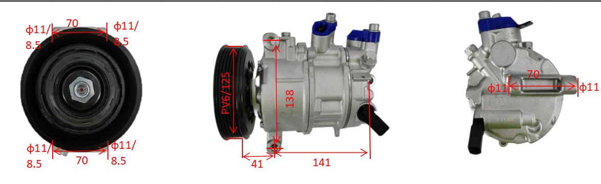 2019-2021 Audi A6 A/C Compressor (Used OEM)