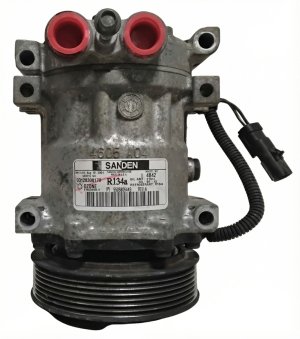 2002-2003 Dodge Durango A/C Compressor without Rear A/C (Used OEM)