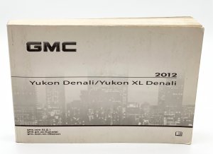 2012 GMC Yukon XL Owners Manual (Used OEM)