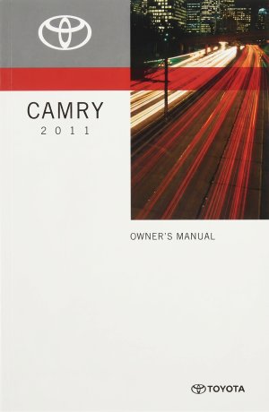 2011 Toyota Camry Gasoline Engine Models Owners Manual (Used OEM)