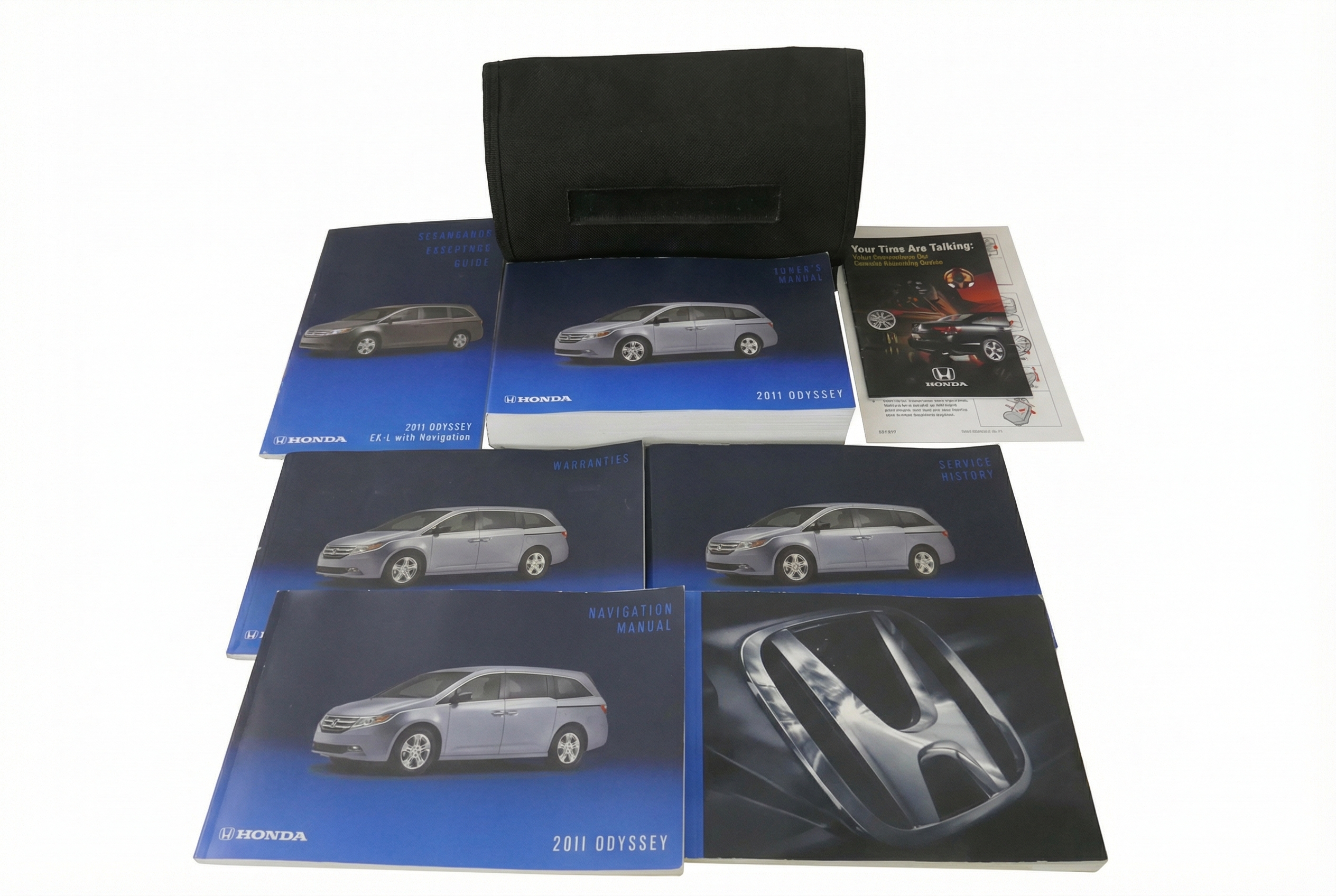 2011-2013 Honda Odyssey Complete Owners Manual (Used OEM)
