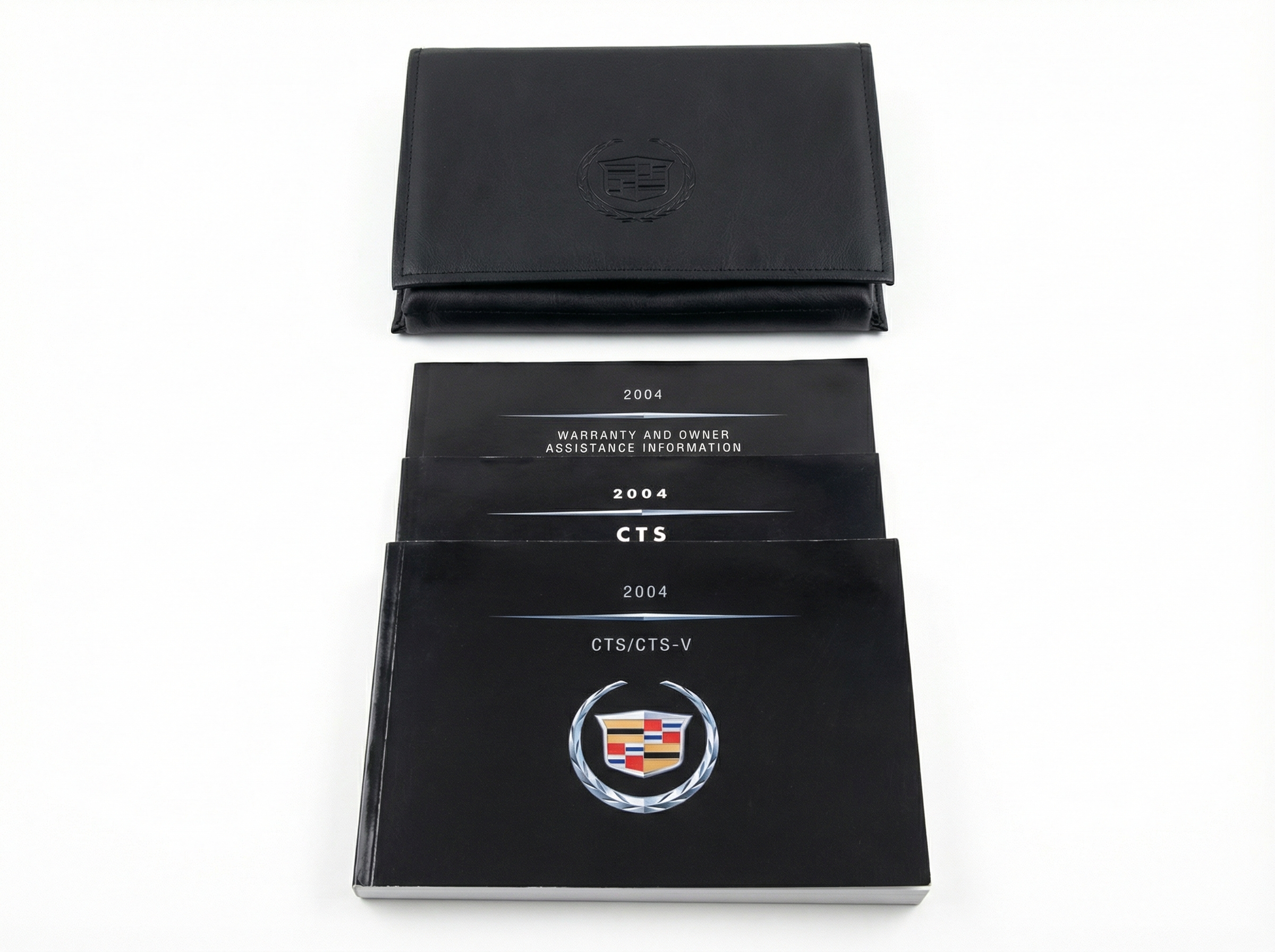 2004 Cadillac CTS 3-Book Owners Manual Set (Used OEM)