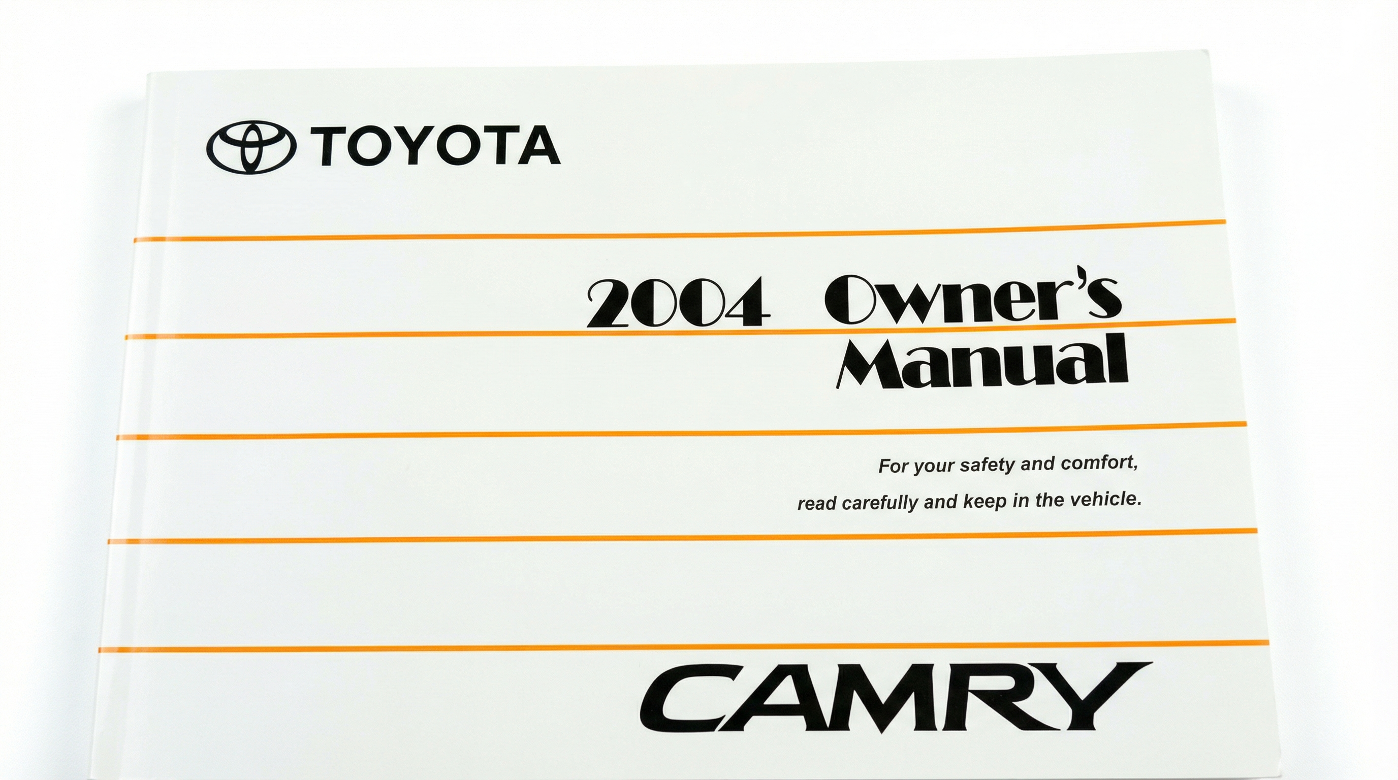 2004 Toyota Camry Complete Owners Manual (Used OEM)