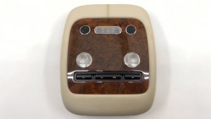 2013-2019 Bentley Flying Spur Overhead Roof Console with Dome Light - Front (Used OEM)