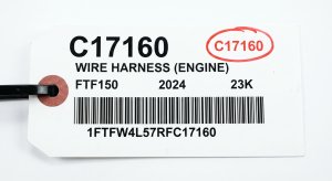 2021-2023 Ford F-150 Transmission and Transfer Case Wiring Harness (Used OEM)