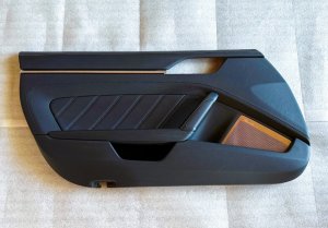 2022-2023 Genesis G70 Obsidian Black Door Interior Trim Panel - Front, Right (Passenger) (Used OEM)