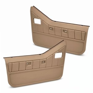 2022-2025 Jeep Wagoneer Tan Center Console Upper Trim Panel Set (Used OEM)