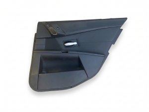 2019-2020 Cadillac CT6 Black Door Interior Trim Panel - Rear, Right (Passenger) (Used OEM)