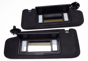 2021-2025 Lexus IS300 Black Sun Visor Shade Set - Right (Passenger) (Used OEM)