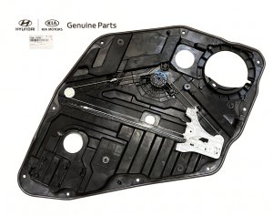 2022-2026 Hyundai Tucson Window Regulator with Carrier - Rear, Right (Passenger) (Used OEM)