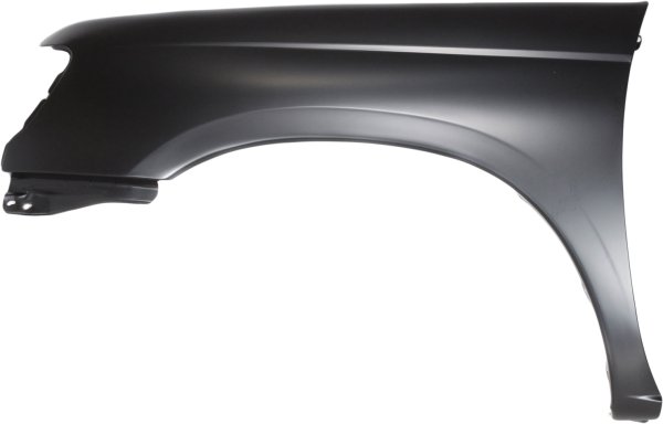 Front Fender for Nissan Frontier 1998-2000, Left (Driver), Primed (Ready to Paint), 2WD (Two-Wheel Drive), without Molding Holes, Replacement