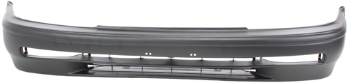 Primed (Ready to Paint) Front Bumper Cover for Honda Accord 1991-1993, Compatible with LX/EX (USA Built) & 1991-1993 SE Models, Coupe/Sedan, Replacement