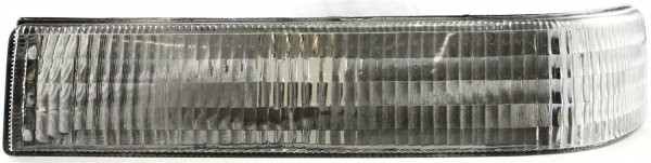 Signal Light for Jeep Grand Cherokee 1993-1996, Left (Driver) Side, Lens and Housing, Below Headlight, Replacement