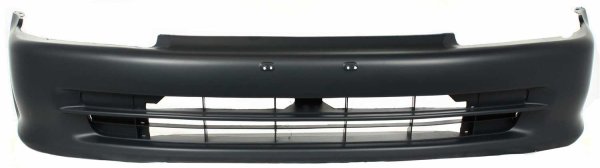 Front Bumper Cover for Honda Civic 1992-1995, Primed (Ready to Paint), Suitable for 4-Door Sedan, Replacement
