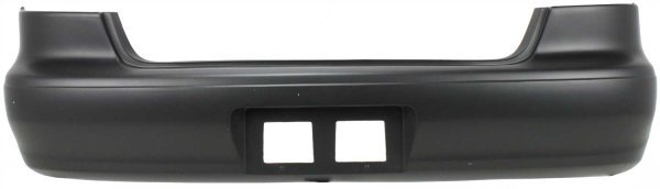 Rear Bumper Cover for Toyota Corolla 1998-2002, Primed (Ready to Paint), Replacement