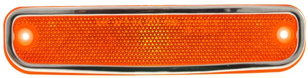 Front Side Marker Light for Chevrolet C/K Series Pickup 1973-1980, Right (Passenger)=Left (Driver), Without Chrome Trim, Replacement