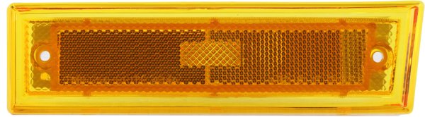 Front Side Marker Light for Chevrolet Suburban (1981-1991), Left (Driver), Lens and Housing, Without Chrome Trim, Replacement