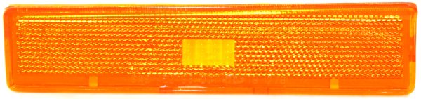 Front Side Marker Light for Ford F-Series 1980-1986, Left (Driver) Lens and Housing, On Fender, Replacement - Fits F-100, F-150, F-250, F-350