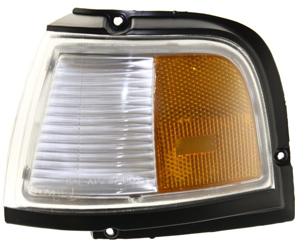 Corner Light for Oldsmobile Cutlass Ciera 1988-1996, Left (Driver) Side Marker, Lens and Housing, Replacement