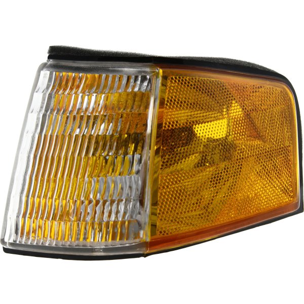 Corner Light for Ford Tempo 1988-1994, Left (Driver) Side, Lens and Housing, Replacement