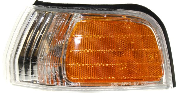 Corner Light Assembly for Honda Accord 1992-1993, Left (Driver) Side, Replacement