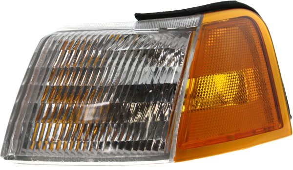 Corner Light Lens and Housing for Mercury Cougar, 1989-1995, Left (Driver) Side, Replacement