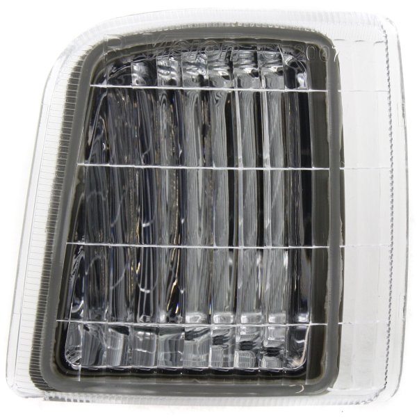 Corner Light Lens and Housing for Chevrolet Astro 1995-2005, Right (Passenger) Side, Composite Headlight Type, Replacement
