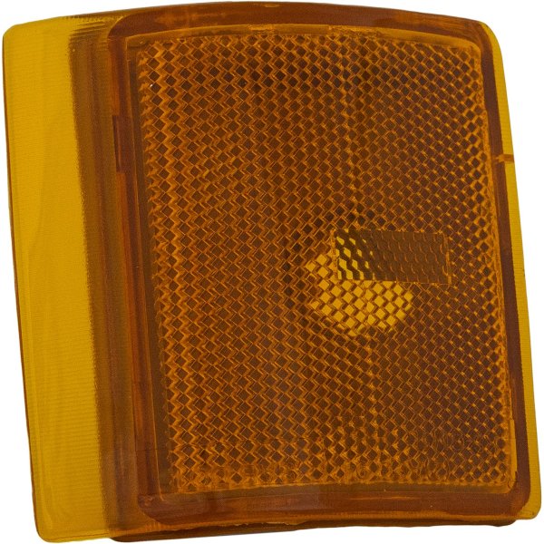 Front Side Marker Light for GMC C/K Full Size Pickup 1994-2002, Right (Passenger), Lower Position, Includes Lens and Housing, Replacement
