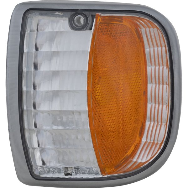 Corner Light for 1994-1997 Mazda Pickup, Left (Driver) Side, Lens and Housing, Next to Headlight, Replacement