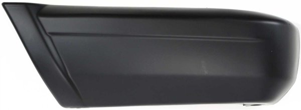Rear Bumper End for Jeep Cherokee 1997-1999, Left (Driver), Primed (Ready to Paint), Black, with Country Package, Replacement