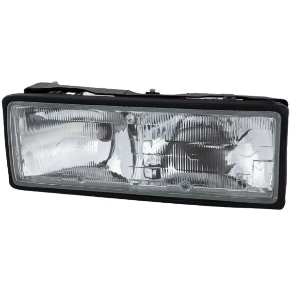 Headlight Assembly for 1987-1990 Chevrolet Caprice, Left (Driver), Halogen, Replacement