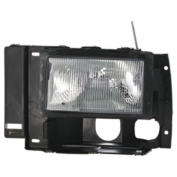 Headlight Assembly for Ford Bronco II (1989-1990), Explorer (1991-1994), Left (Driver) Side, Halogen, Replacement