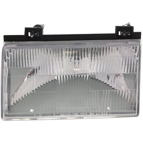 Headlight Assembly for Ford Tempo 1992-1994, Left (Driver) Side, Halogen, Replacement
