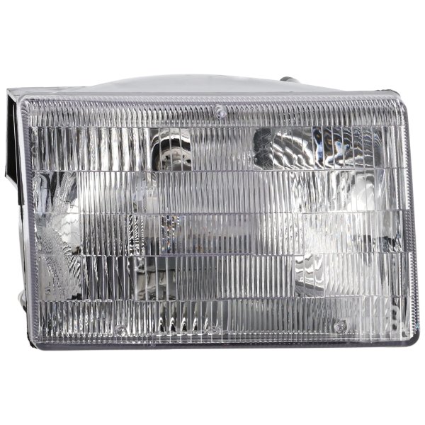 Headlight Assembly for Jeep Grand Cherokee 1993-1998, Right (Passenger), Halogen, fits Canada/USA Built Vehicle, Replacement